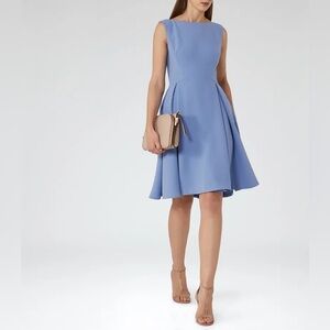 REISS Eri Fit And Flare Dress